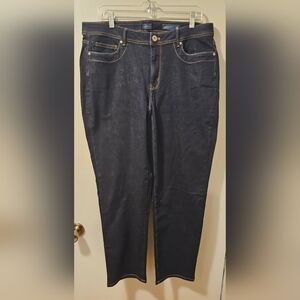 J. Jill Denim Authentic Fit Straight Leg Jeans Blue Women’s Size 18 Reg. NWT
